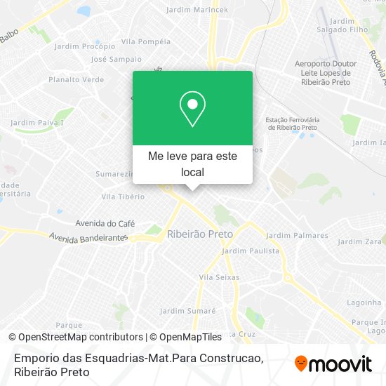 Emporio das Esquadrias-Mat.Para Construcao mapa
