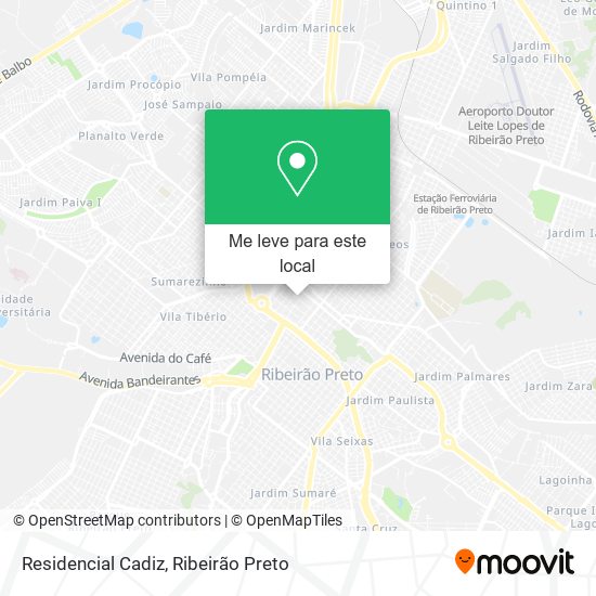 Residencial Cadiz mapa