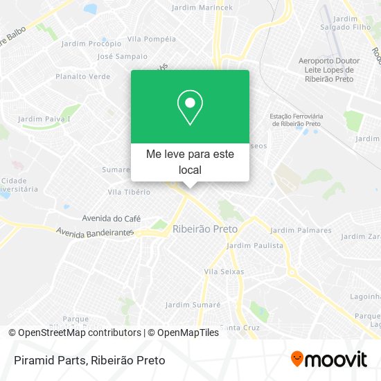 Piramid Parts mapa