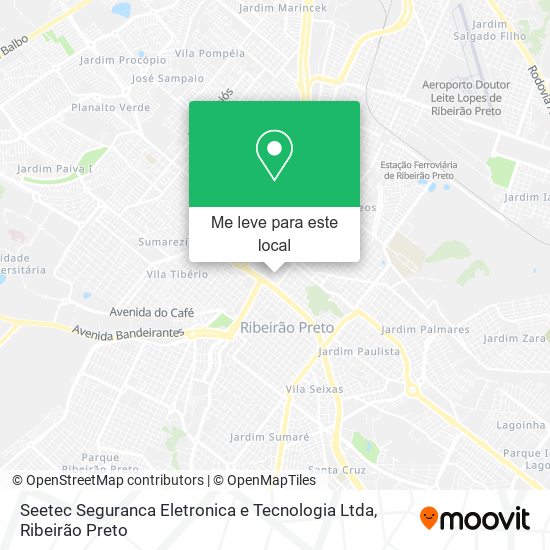 Seetec Seguranca Eletronica e Tecnologia Ltda mapa