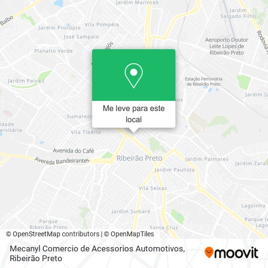 Mecanyl Comercio de Acessorios Automotivos mapa