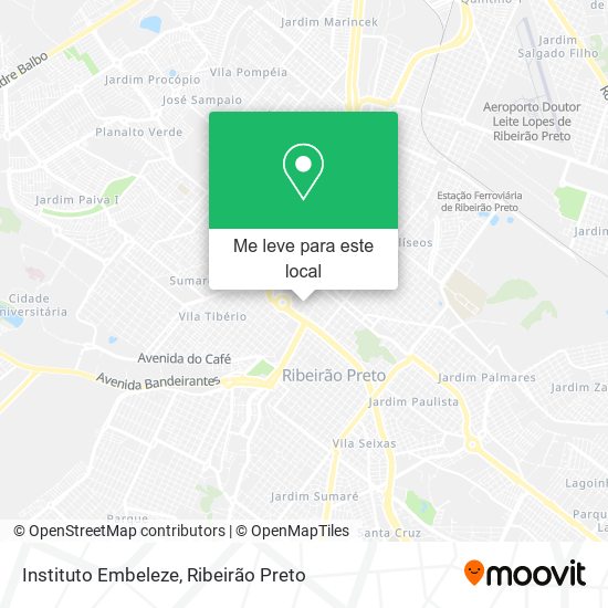 Instituto Embeleze mapa