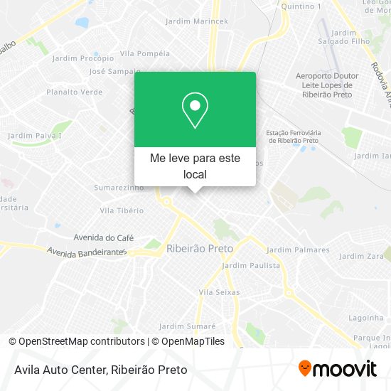 Avila Auto Center mapa