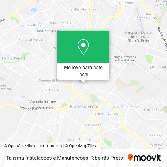 Talisma Instalacoes e Manutencoes mapa