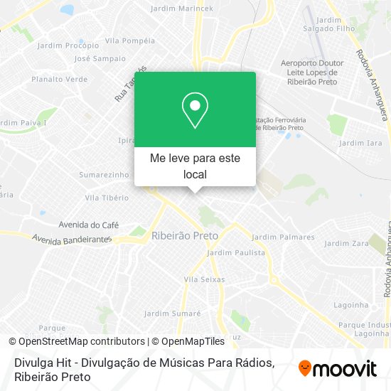 Divulga Hit - Divulgação de Músicas Para Rádios mapa