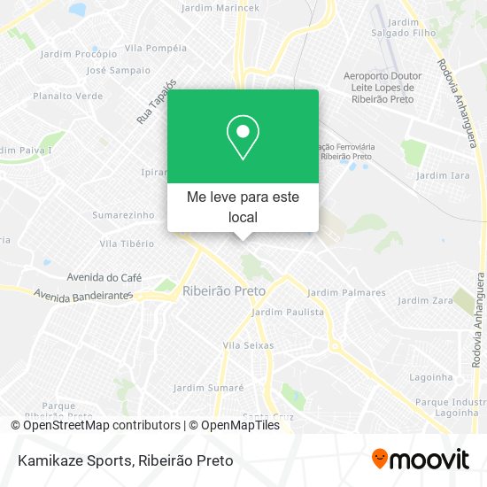 Kamikaze Sports mapa