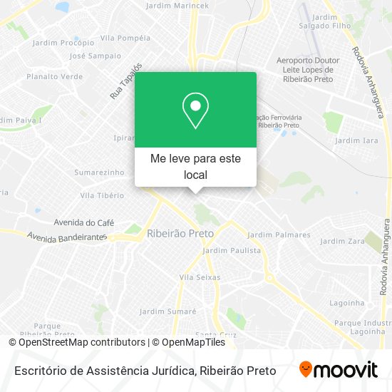 Escritório de Assistência Jurídica mapa