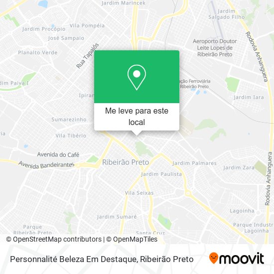 Personnalité Beleza Em Destaque mapa