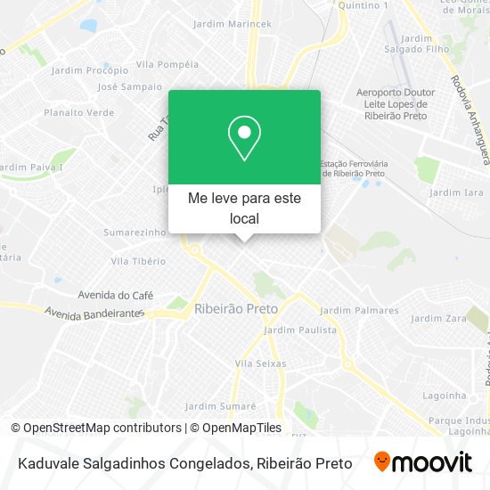 Kaduvale Salgadinhos Congelados mapa