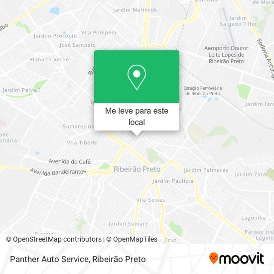 Panther Auto Service mapa
