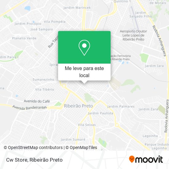 Cw Store mapa