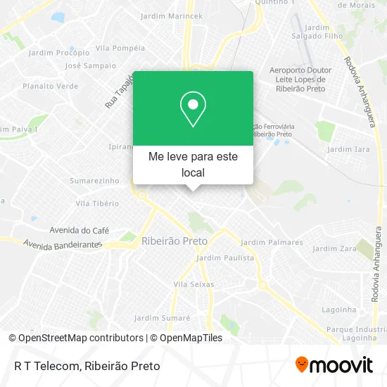 R T Telecom mapa