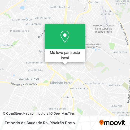 Emporio da Saudade Rp mapa