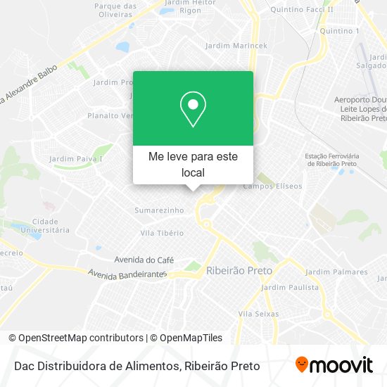 Dac Distribuidora de Alimentos mapa