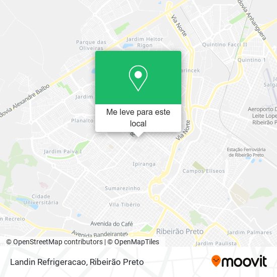 Landin Refrigeracao mapa
