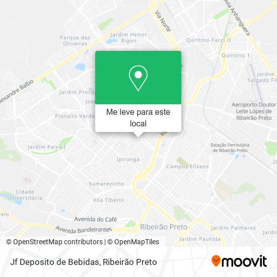 Jf Deposito de Bebidas mapa