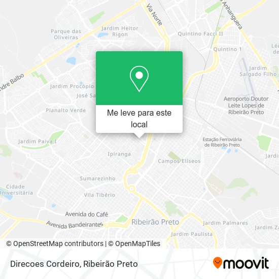 Direcoes Cordeiro mapa