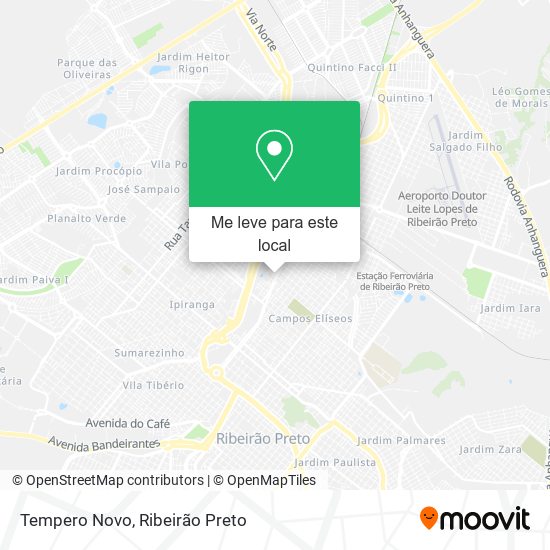 Tempero Novo mapa