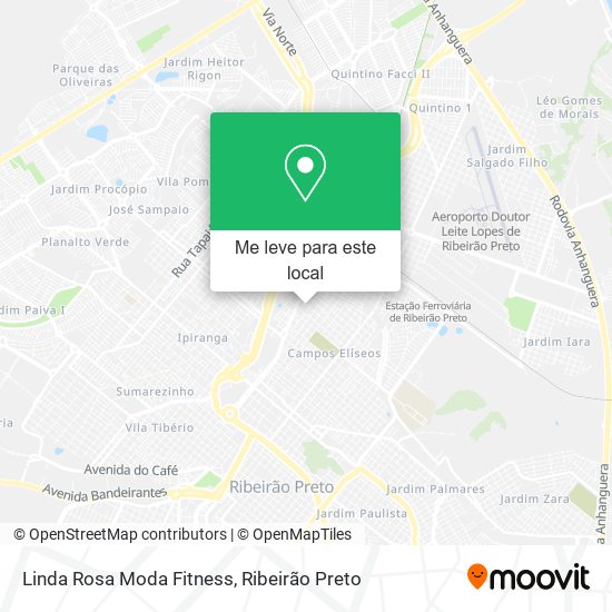 Linda Rosa Moda Fitness mapa