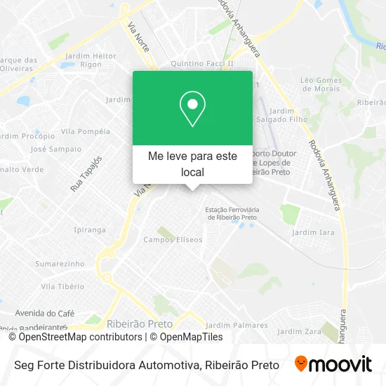 Seg Forte Distribuidora Automotiva mapa