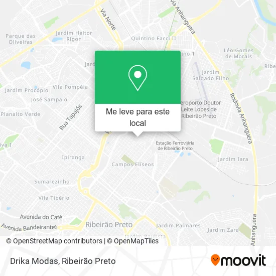 Drika Modas mapa