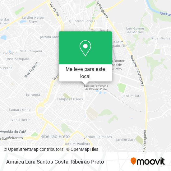 Amaica Lara Santos Costa mapa