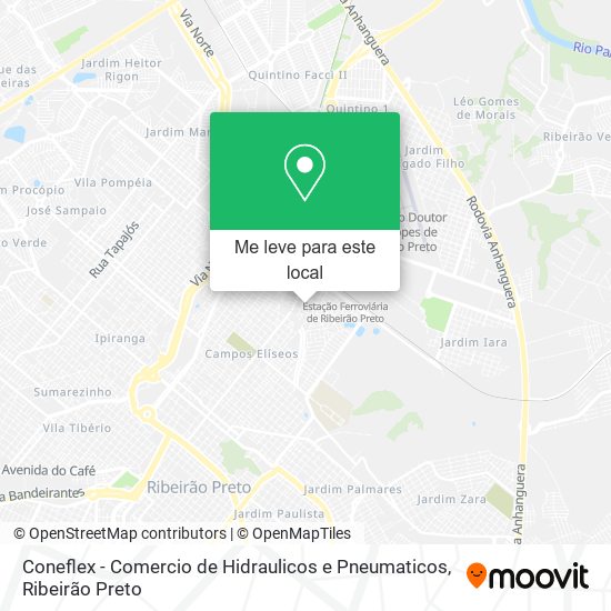 Coneflex - Comercio de Hidraulicos e Pneumaticos mapa