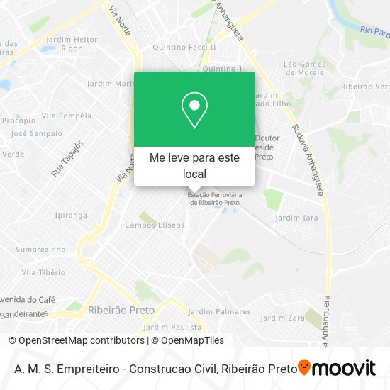 A. M. S. Empreiteiro - Construcao Civil mapa