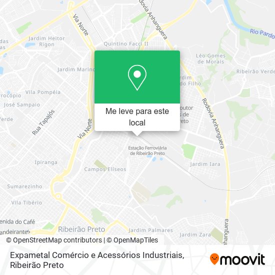 Expametal Comércio e Acessórios Industriais mapa