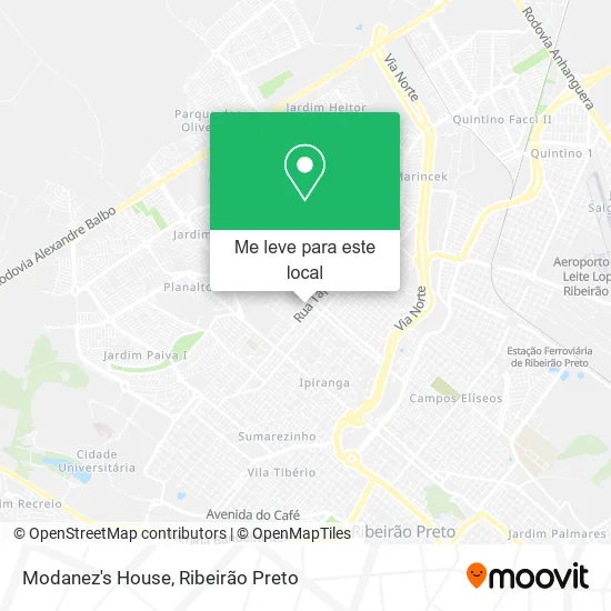 Modanez's House mapa