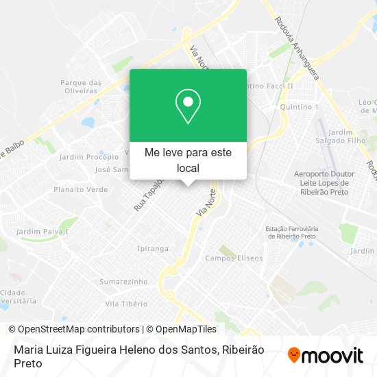 Maria Luiza Figueira Heleno dos Santos mapa