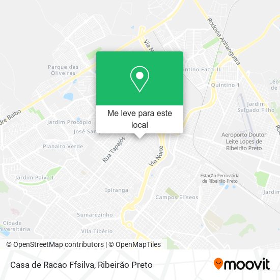 Casa de Racao Ffsilva mapa
