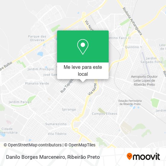 Danilo Borges Marceneiro mapa