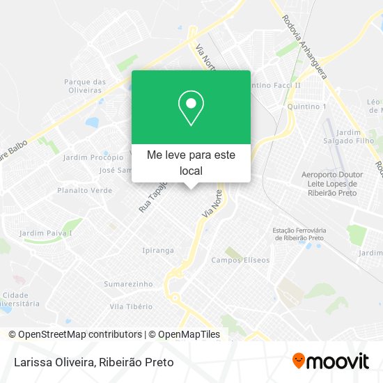 Larissa Oliveira mapa