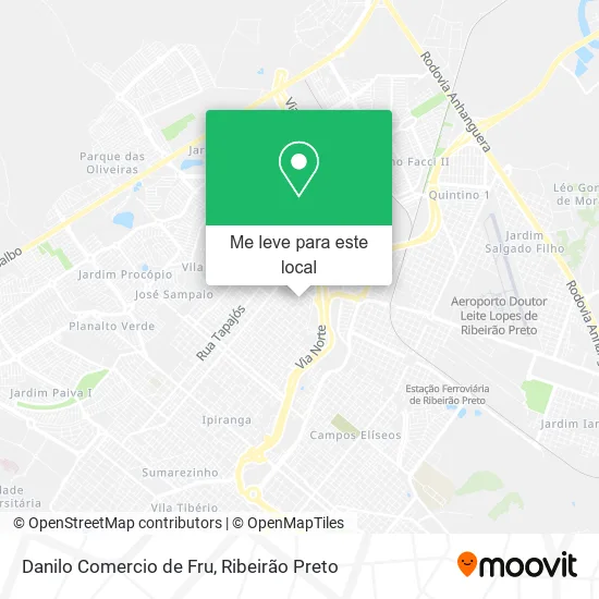 Danilo Comercio de Fru mapa