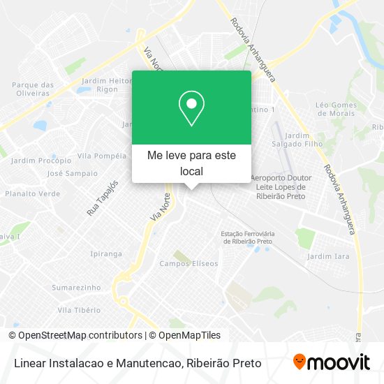 Linear Instalacao e Manutencao mapa