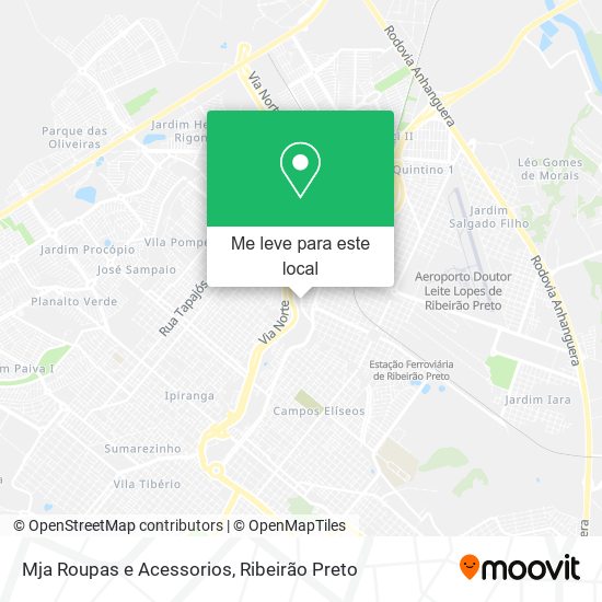 Mja Roupas e Acessorios mapa