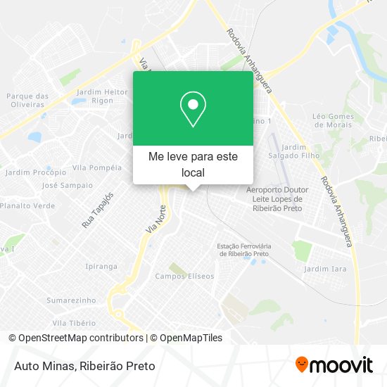 Auto Minas mapa