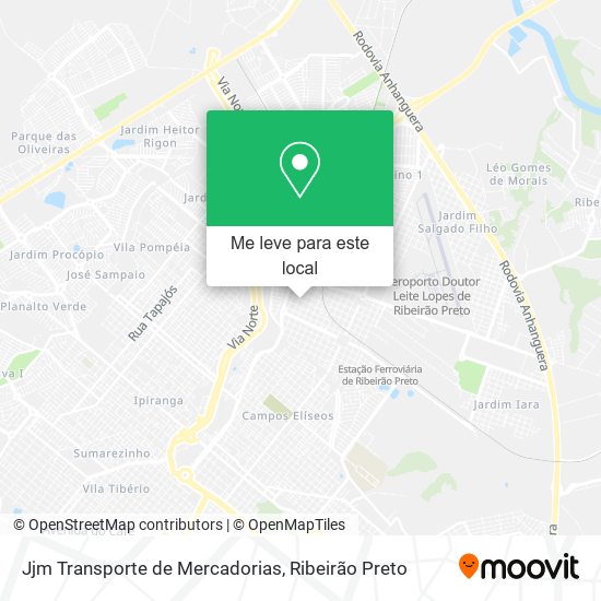 Jjm Transporte de Mercadorias mapa