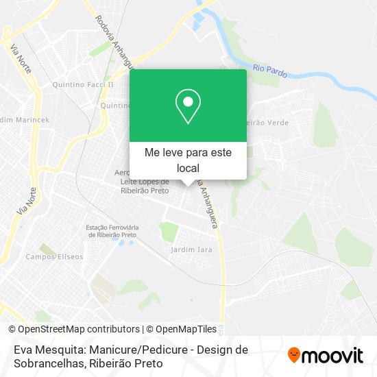 Eva Mesquita: Manicure / Pedicure - Design de Sobrancelhas mapa