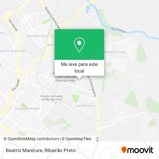 Beatriz Manicure mapa