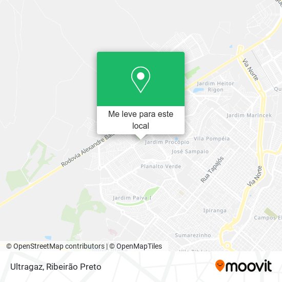Ultragaz mapa