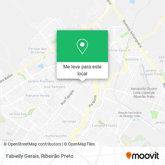 Fabielly Gerais mapa