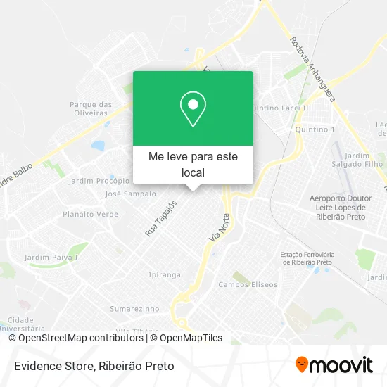 Evidence Store mapa