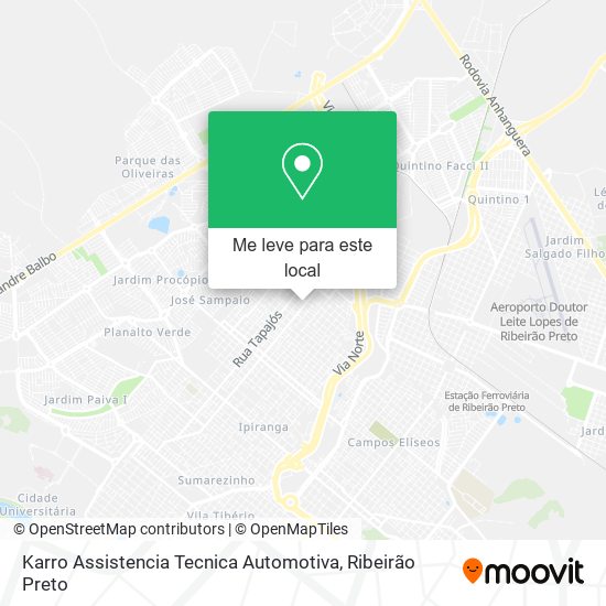 Karro Assistencia Tecnica Automotiva mapa