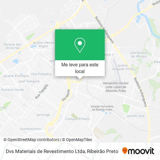 Dvs Materiais de Revestimento Ltda mapa
