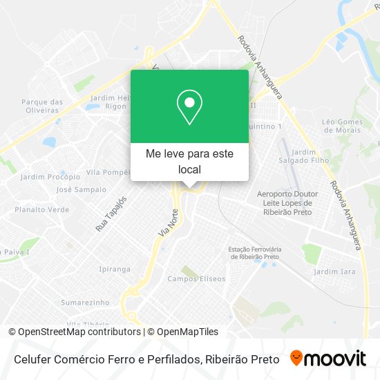 Celufer Comércio Ferro e Perfilados mapa