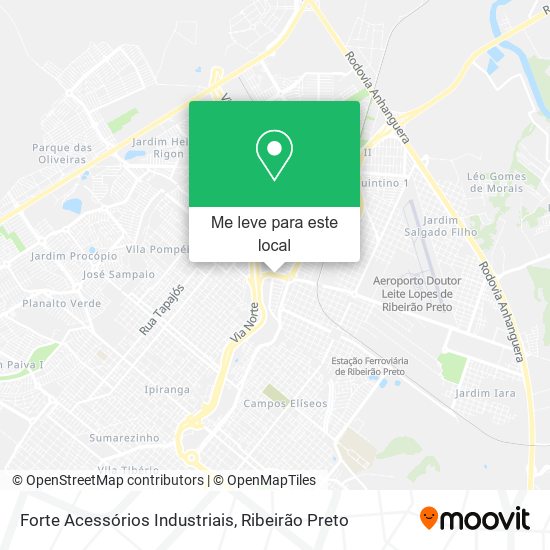 Forte Acessórios Industriais mapa