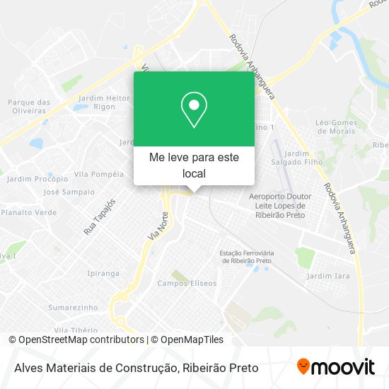 Alves Materiais de Construção mapa