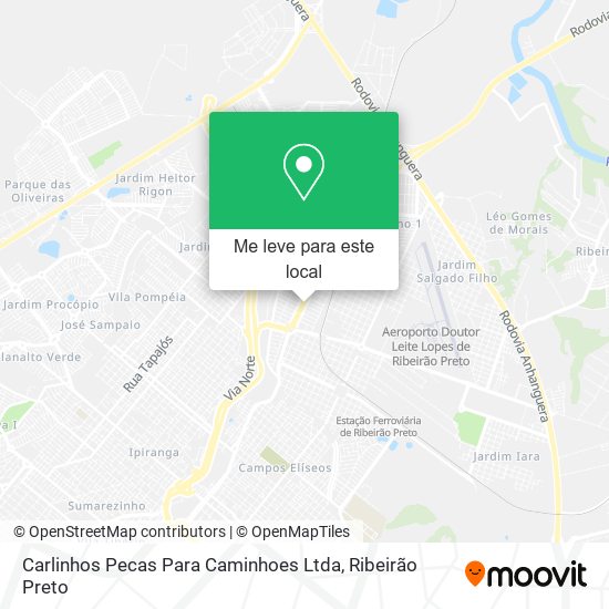 Carlinhos Pecas Para Caminhoes Ltda mapa